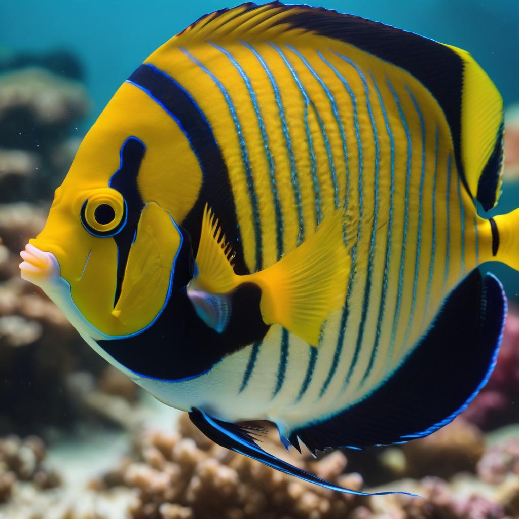 Tropical Angel Fish